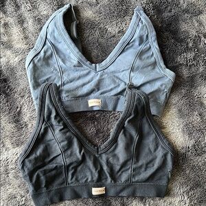 Nautica Women's Sports Bras - Gray and Black